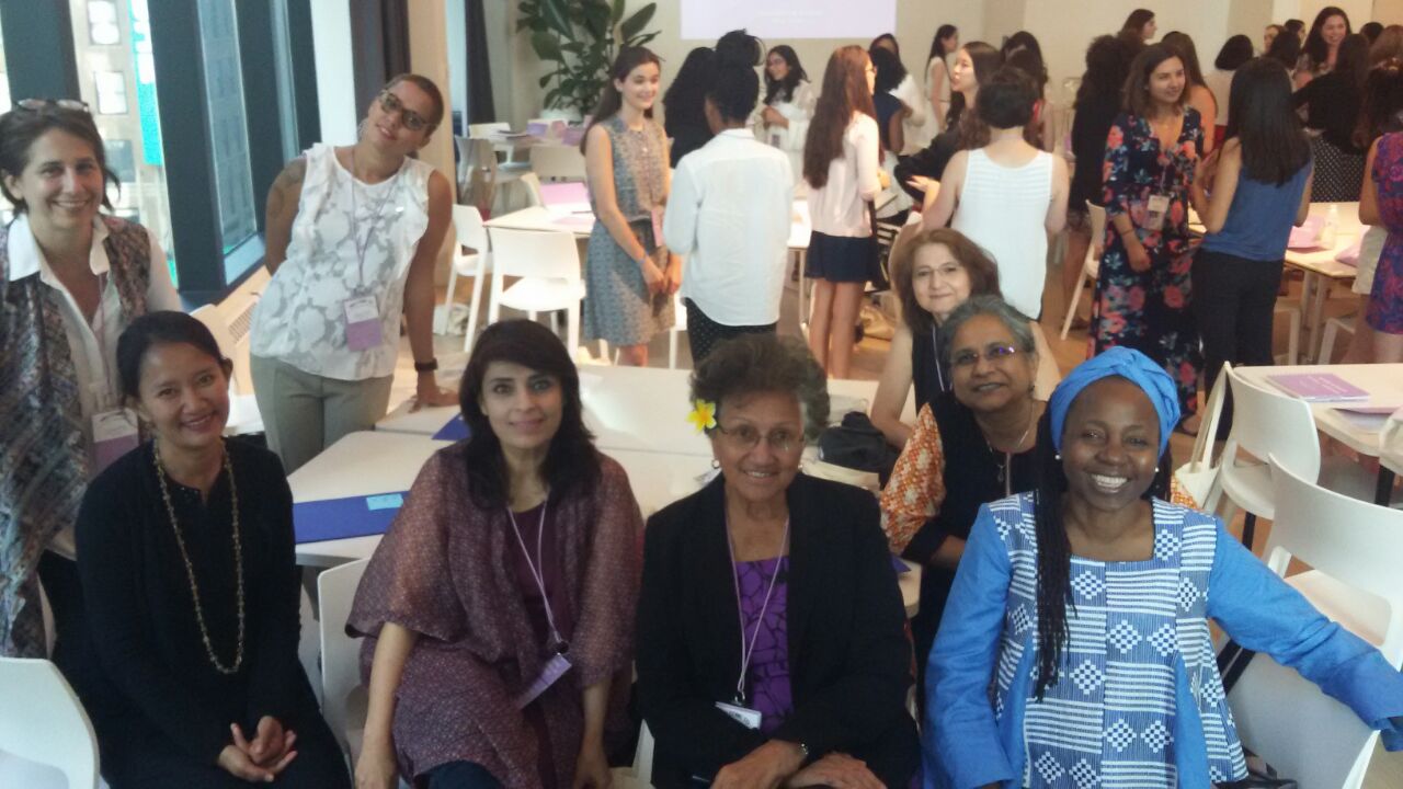 Kah Walla mentoring at the 2016 ANN Power Vital Voices Leardership Forum